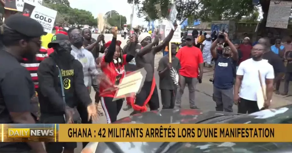 Ghana : 42 arrestations lors de manifestations contre la corruption